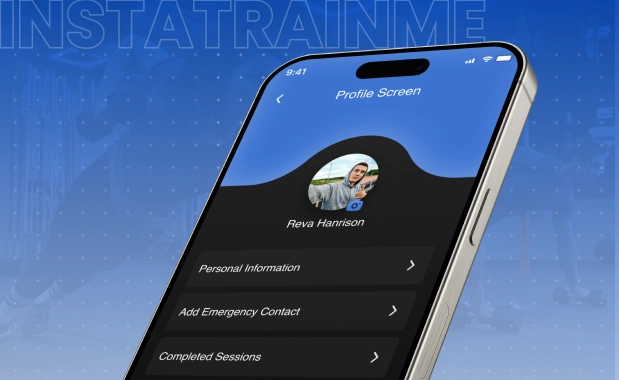 InstaTrainMe - Interface utilisateur