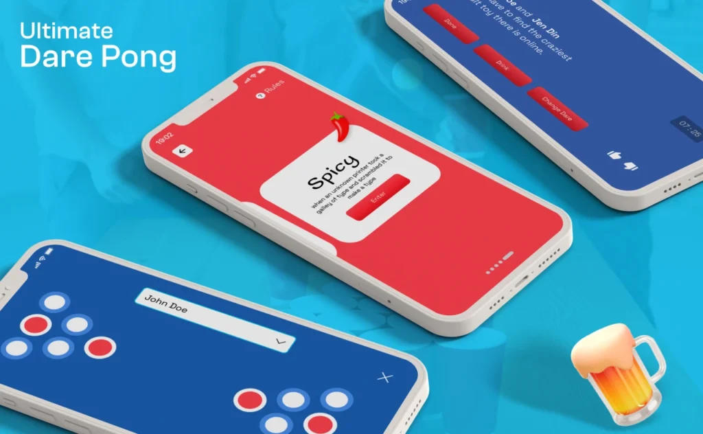 Ultimate-Dare-Pong Overview