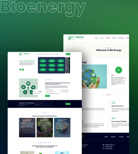 Transformation sécurisée et évolutive du site web de Bio Energy