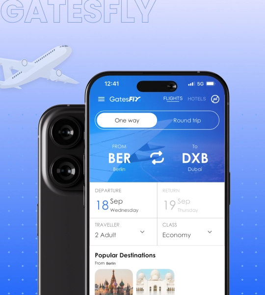 GatesFly – Réservation facile de voyages multi-villes avec les meilleures offres