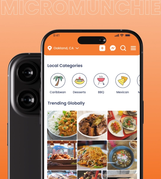 Micro Munchie : Connecter les passionnés de cuisine et les commerçants locaux pour une communauté culinaire dynamique